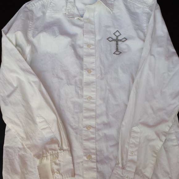 LL Cool J mens shirt with cross graphic - Picture 1 of 2